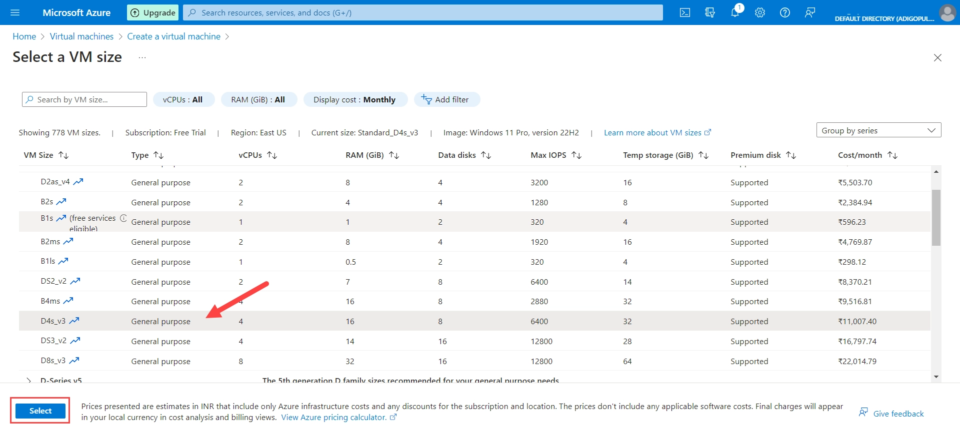 how to create windows 11 virtual machine azure