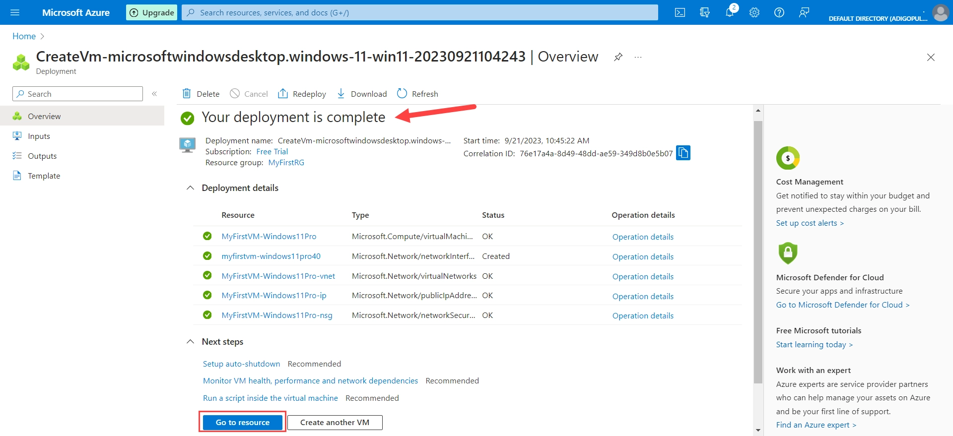 how to create windows 11 virtual machine azure