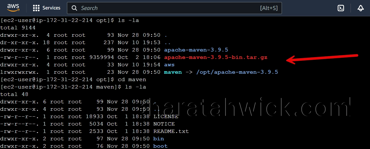 How to Install Apache Maven on AWS Linux