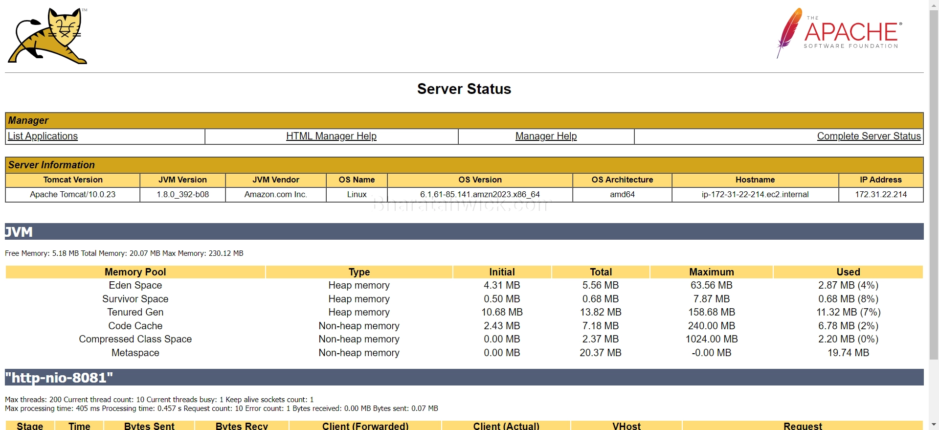 how to install tomcat in aws linux